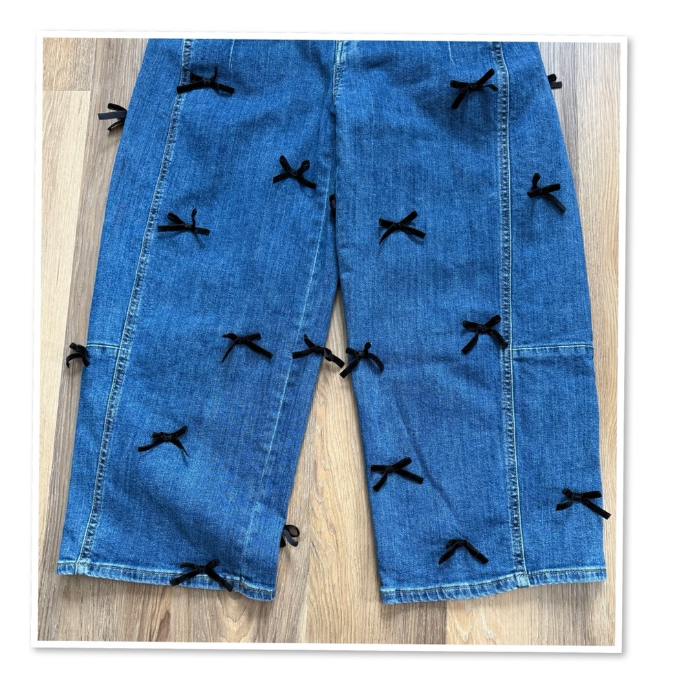 Pilcro The Kenna Heritage Barrel Jeans - Bow Edition - Picture 5 of 15